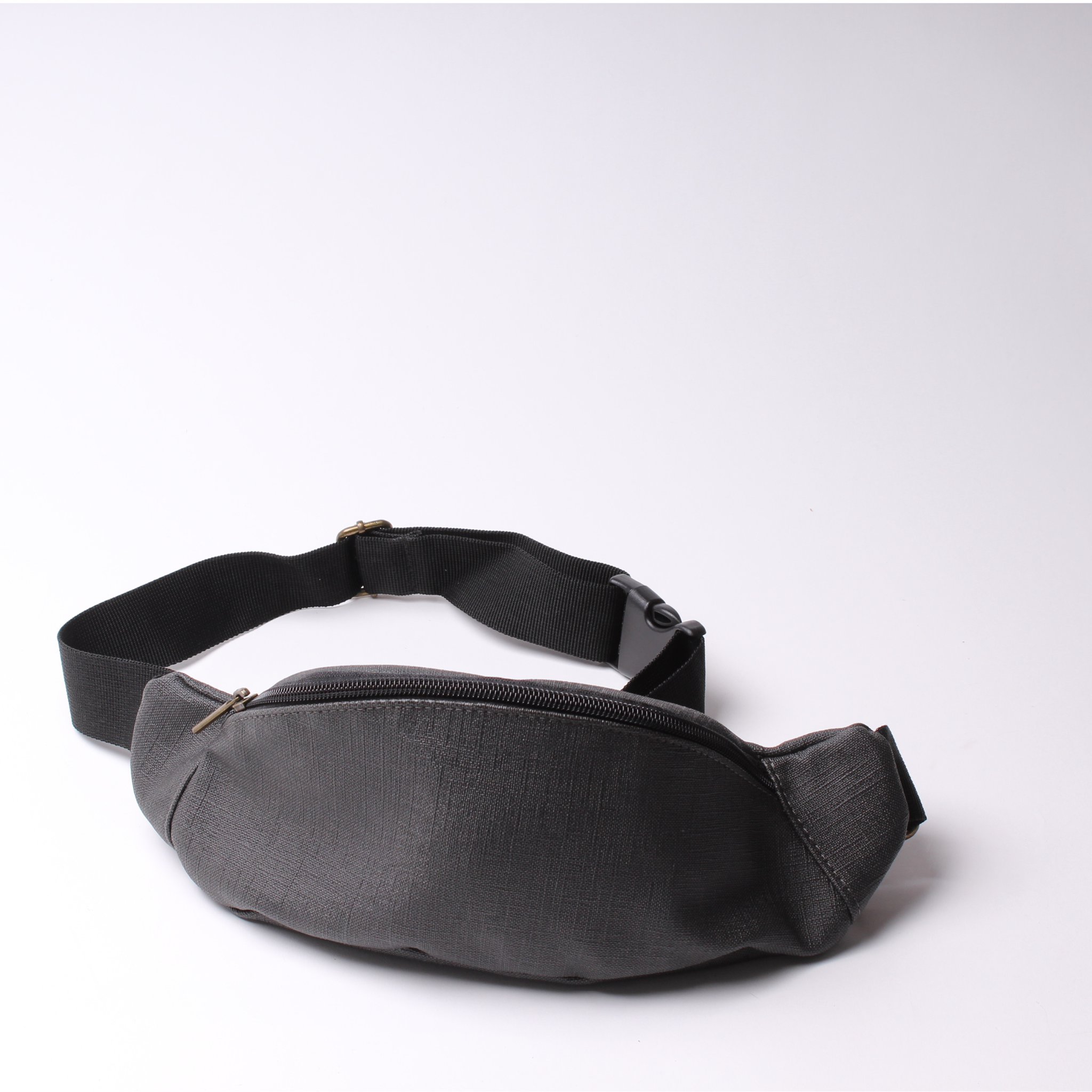 פאוץ׳ קלאסי אפור טוויד