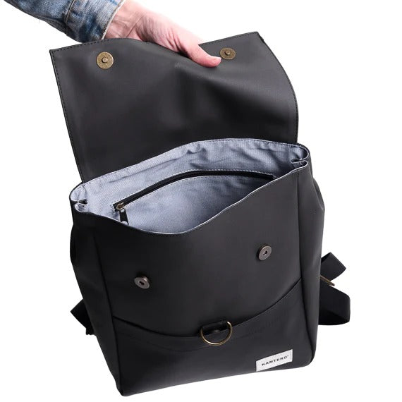 תיק גב אקספרט פלוס- קרוקו אפור ושחור