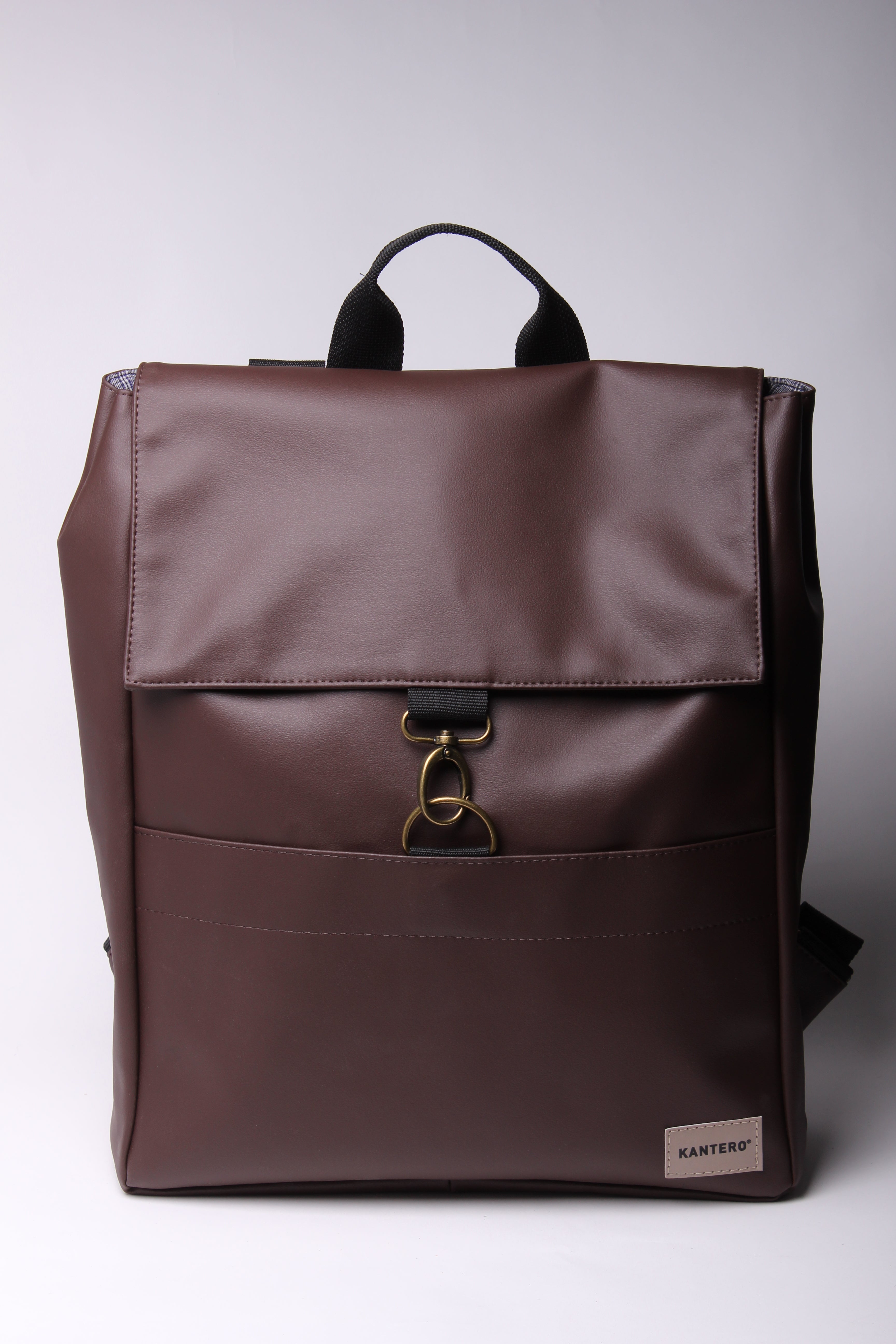 תיק גב אקספרט פלוס- חום כהה