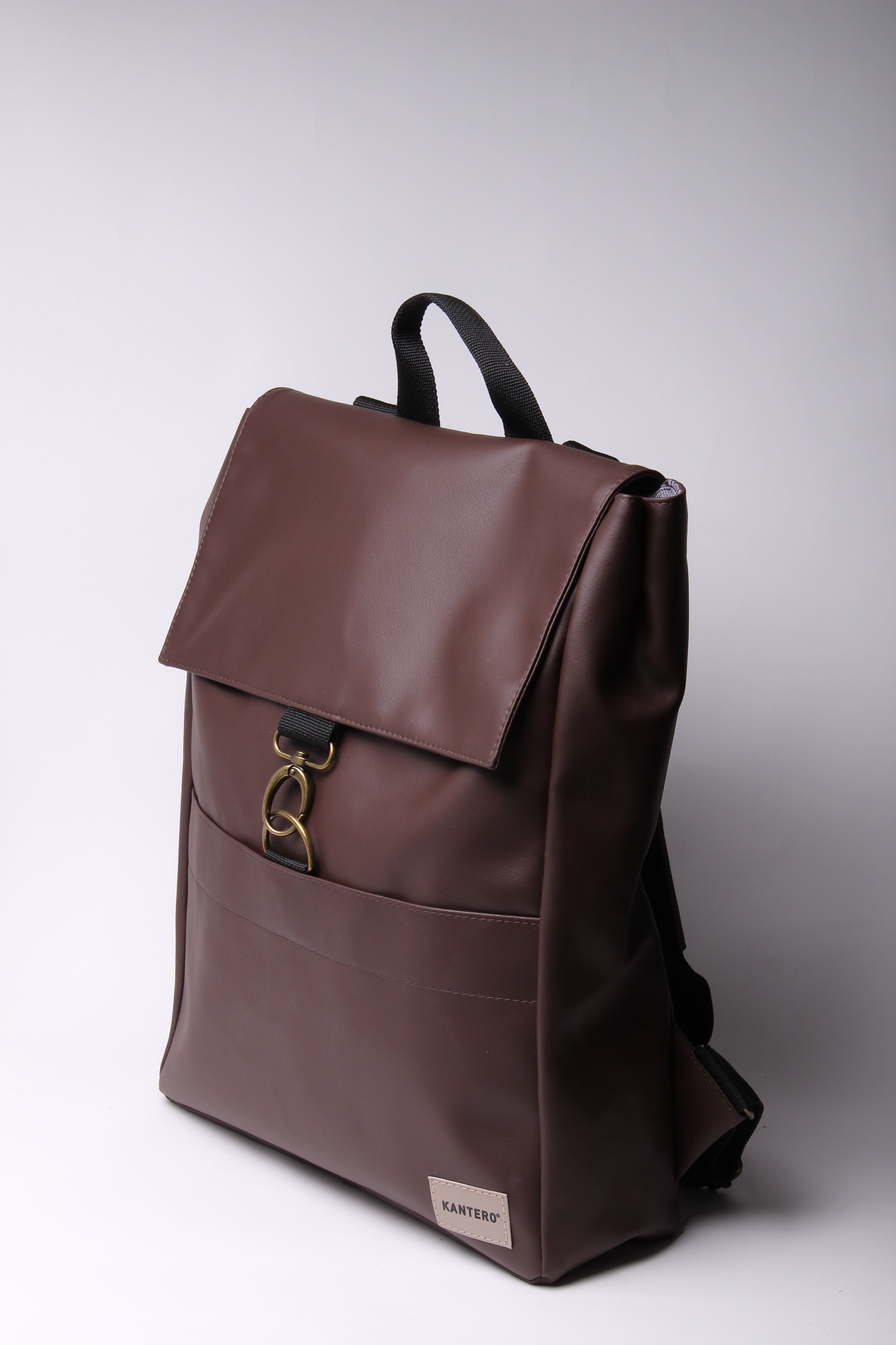 תיק גב אקספרט פלוס- חום כהה