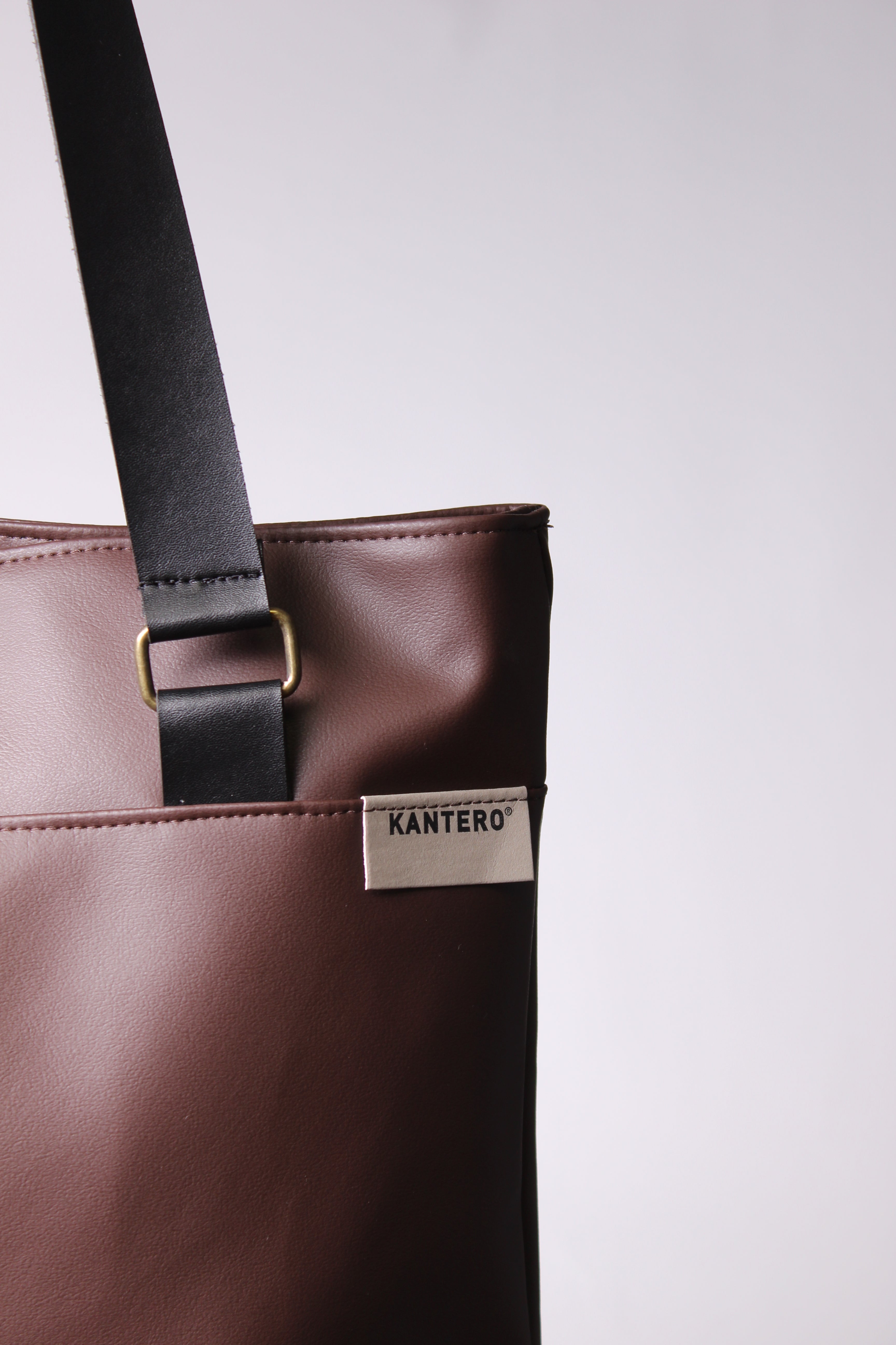 תיק כתף חום כהה