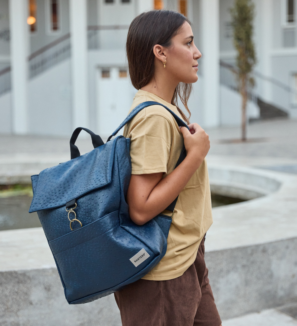 תיק גב אקספרט פלוס- כחול נקודות