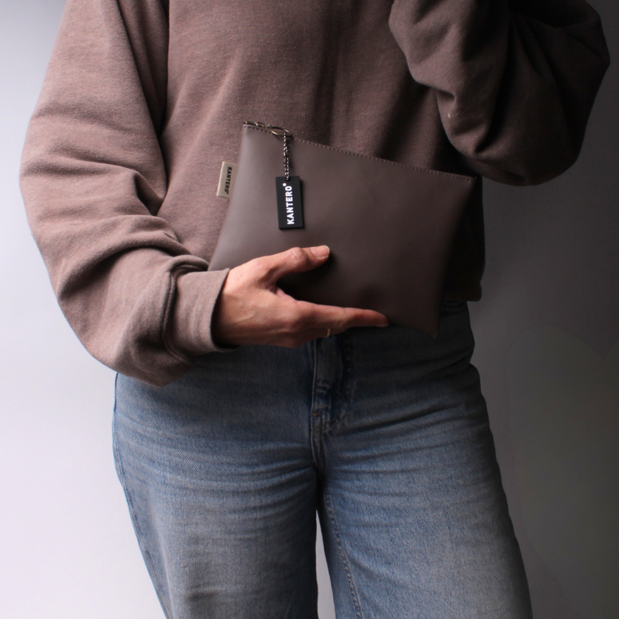 קלאץ' בינוני חום בהיר