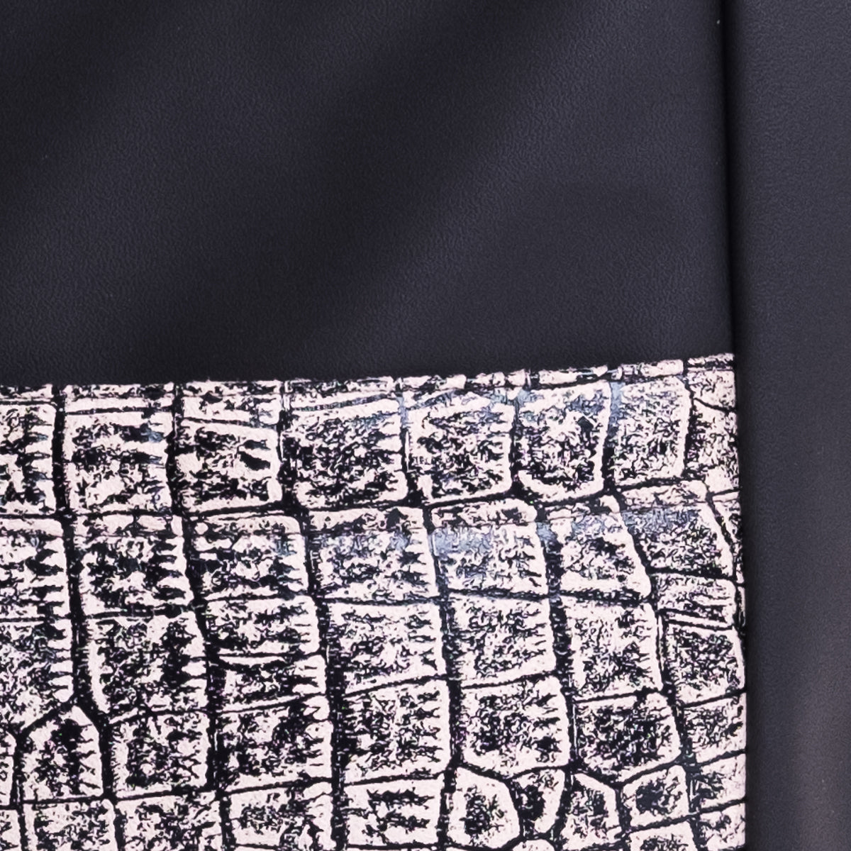 תיק גב אקספרט-תנין ושחור