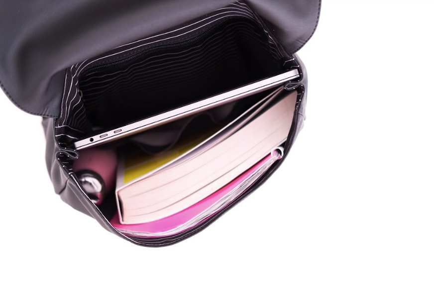 תיק גב אקספרט פלוס- תנין ושחור