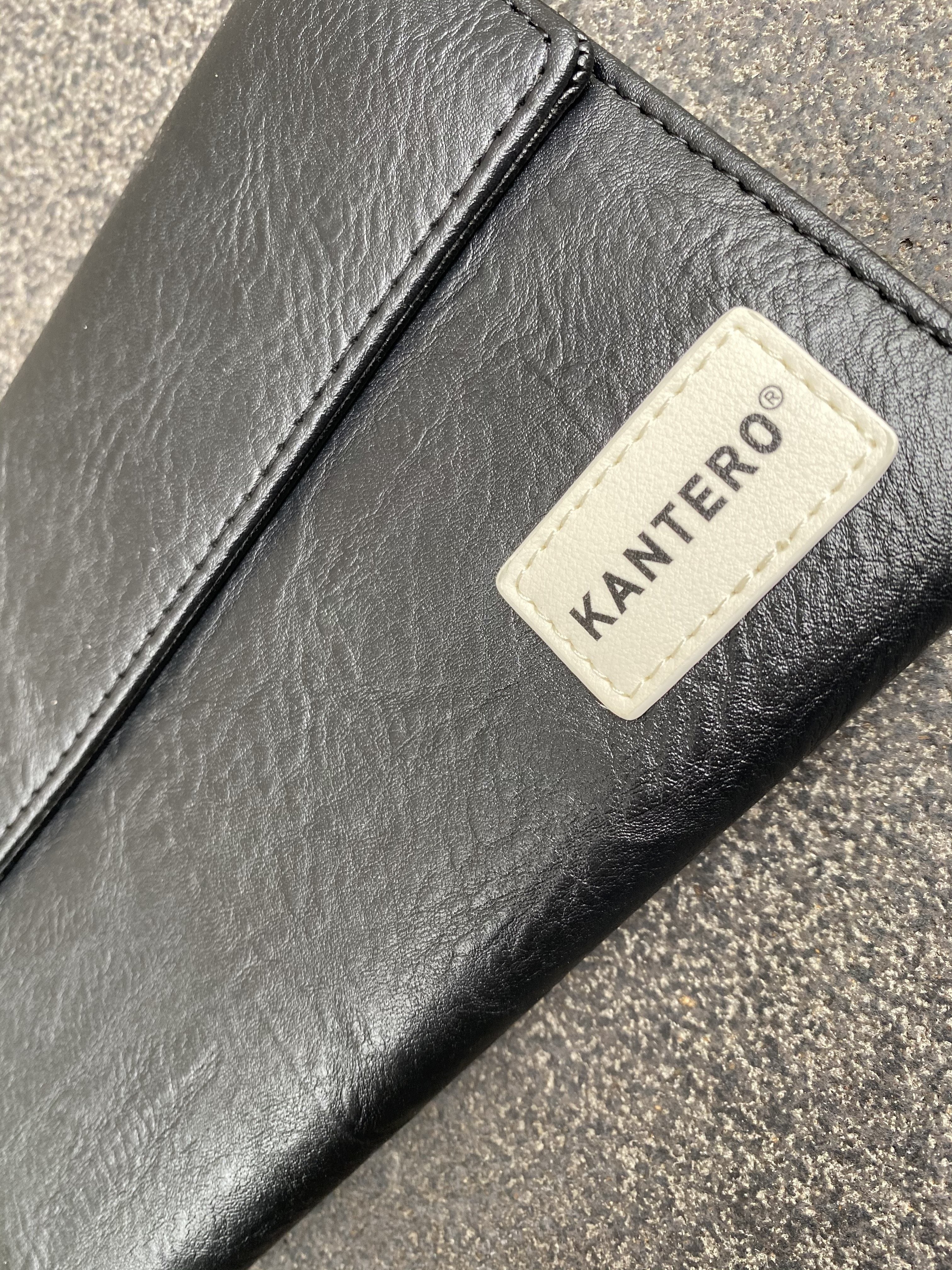 ארנק בינוני שחור וינטג׳