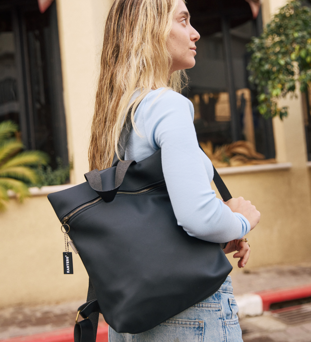 מיני מלבן שחור מט