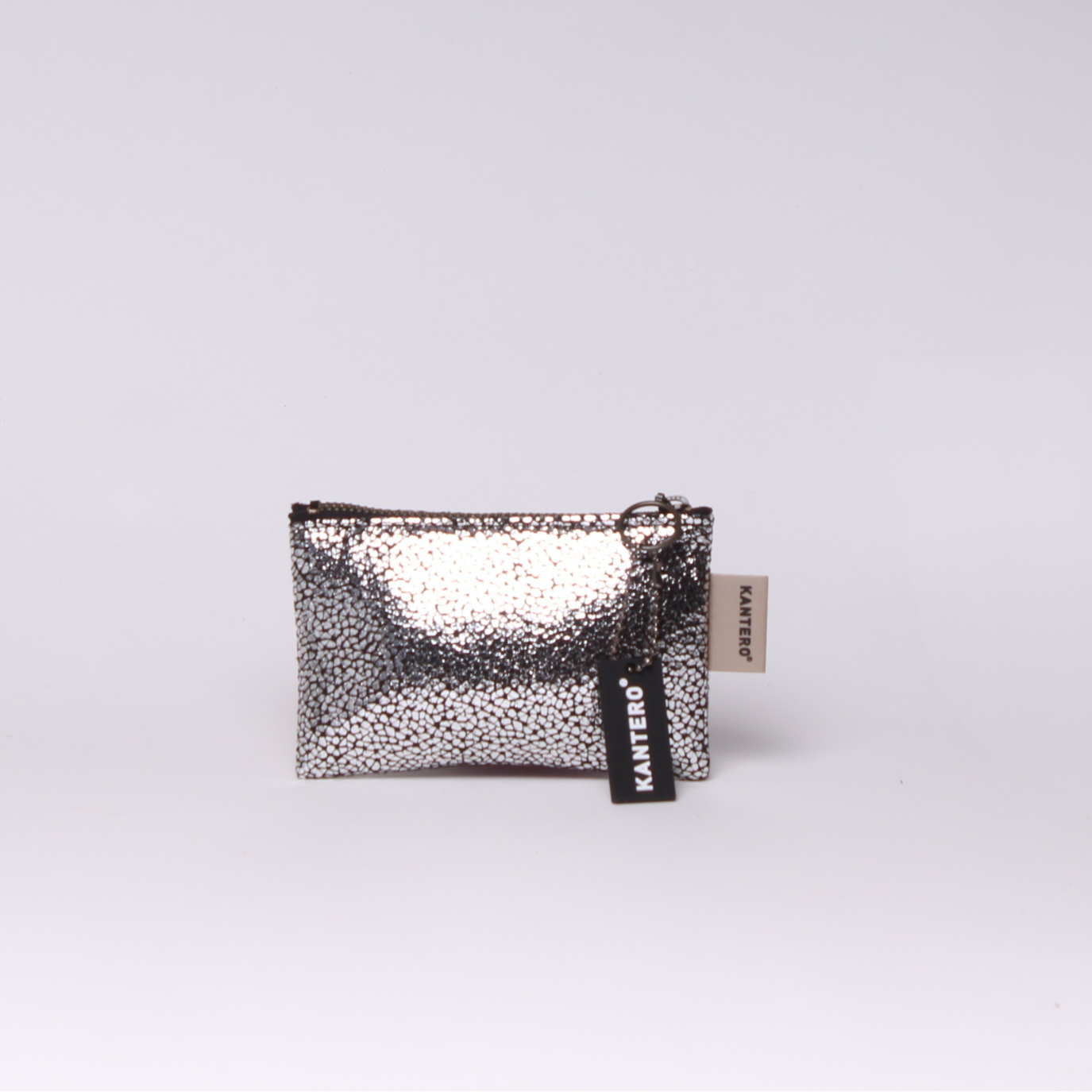 קלאץ' סופר קטן נצנצים כסוף כהה