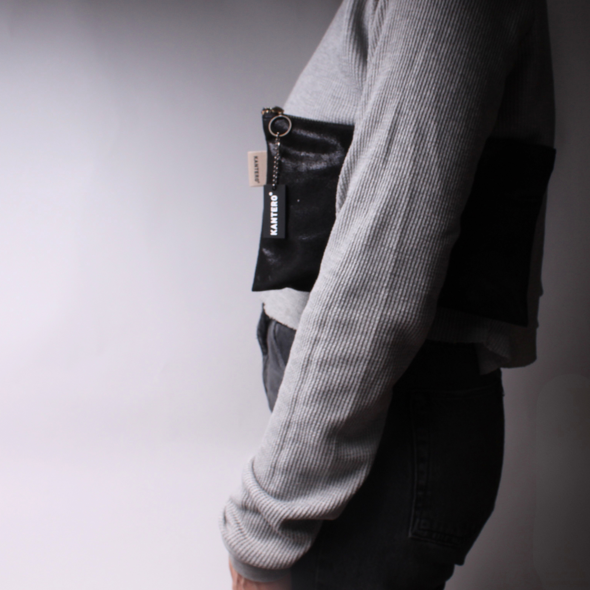 קלאץ' גדול שחור נצנצים