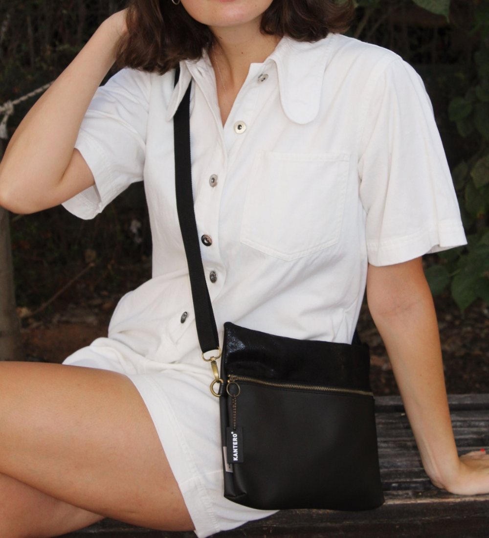 4 ב-1 שחור נצנצים ושחור