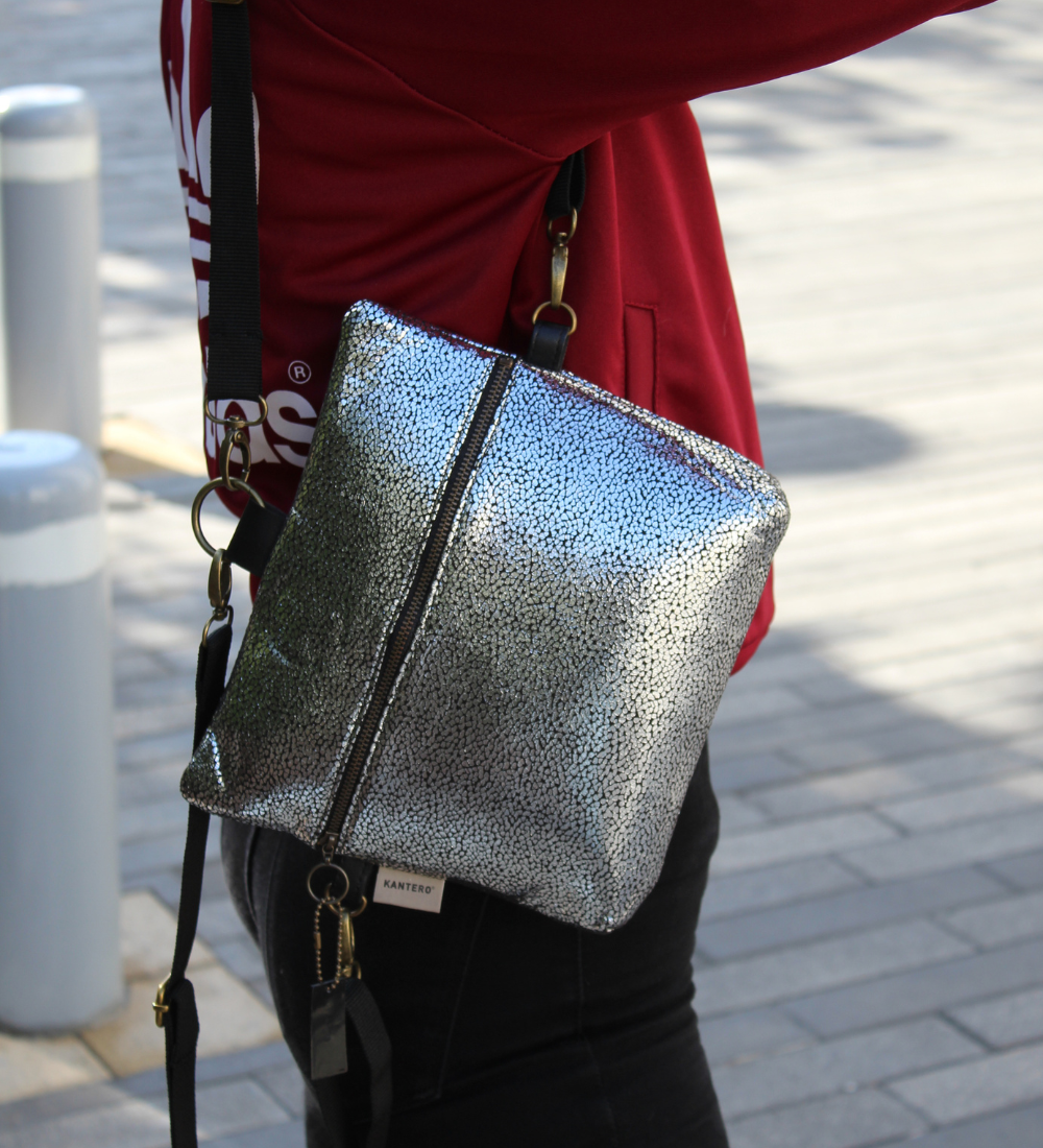 מיני 4 ב-1 נצנצים כסוף כהה