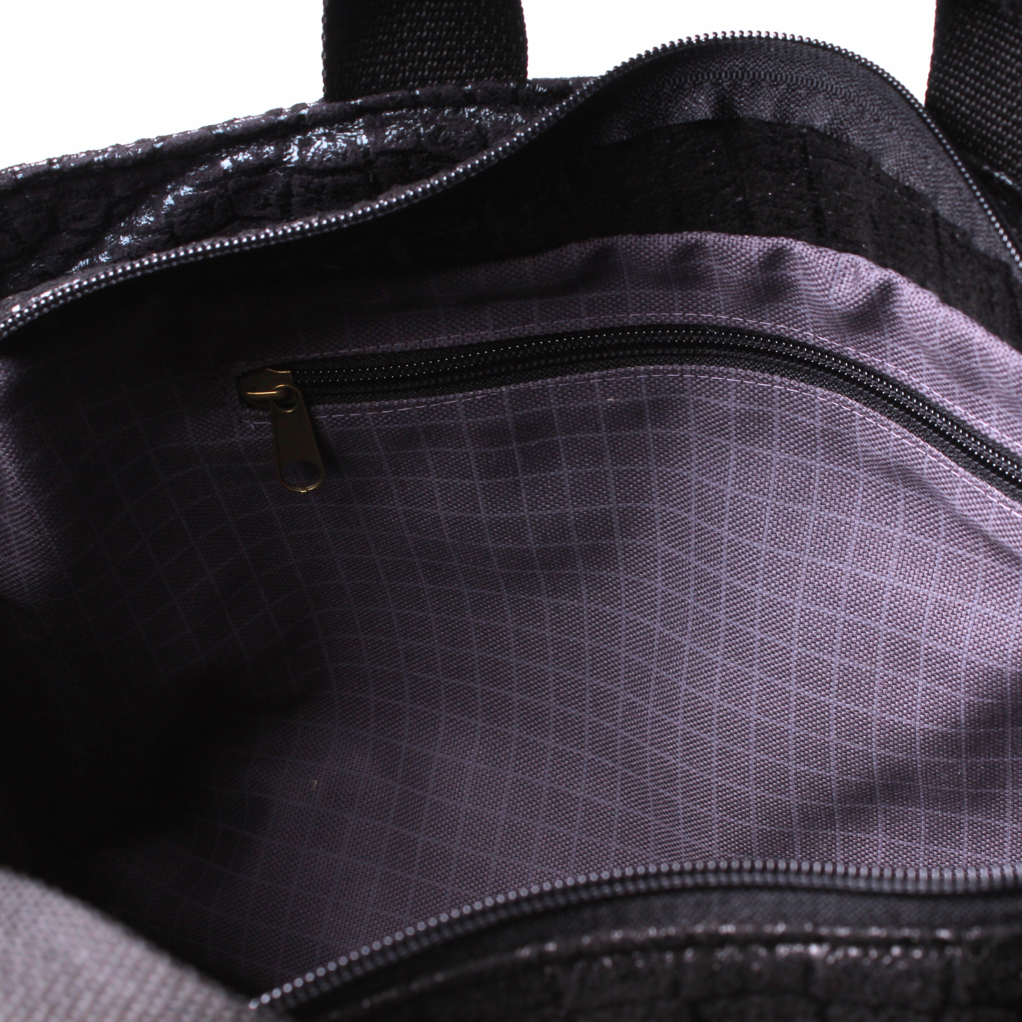 פליפ הדפס תנין שחור