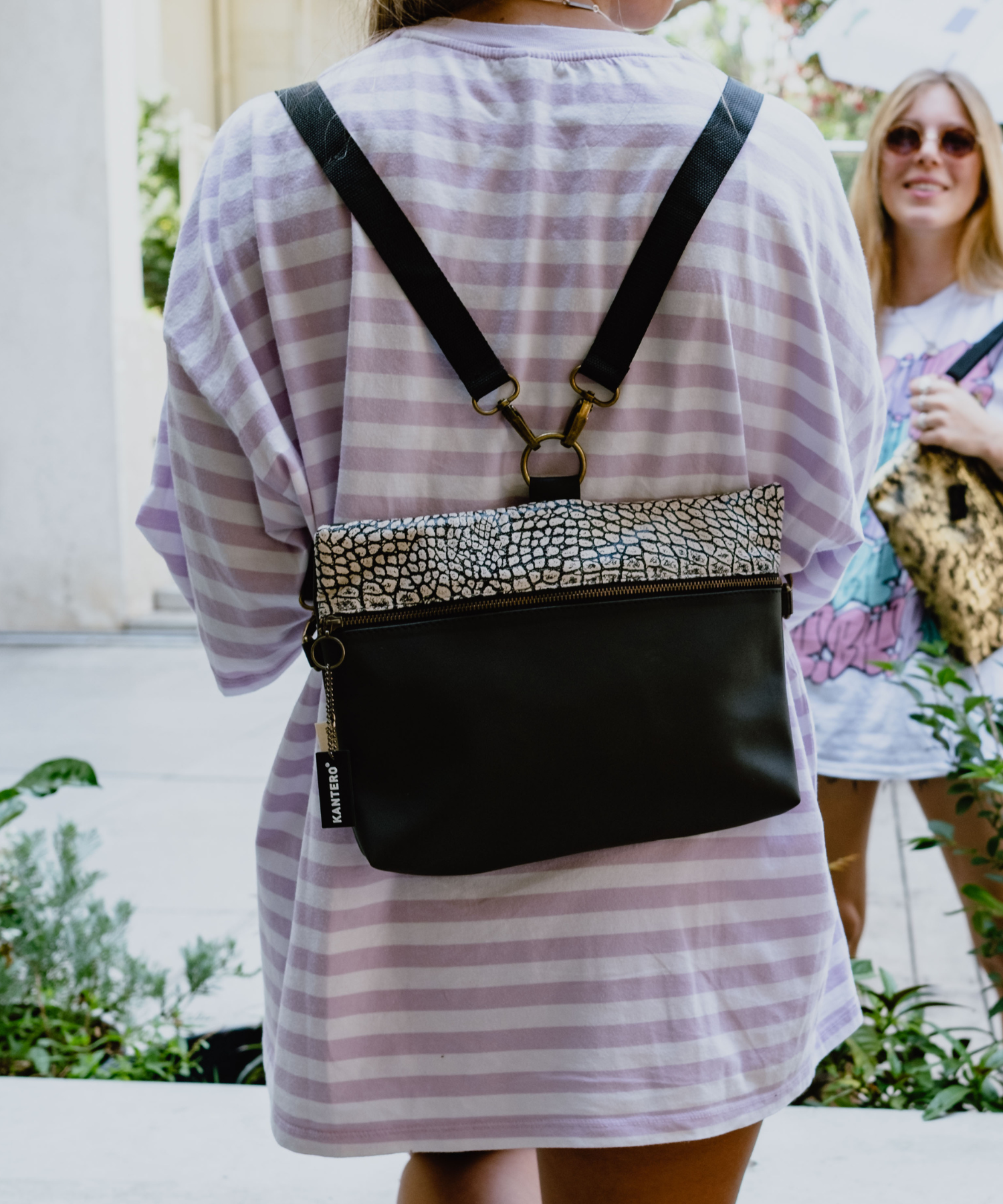 4 ב-1 הדפס תנין ושחור