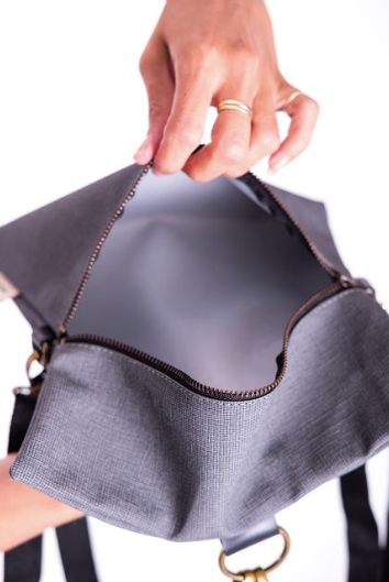 מיני 4 ב-1 נצנצים כסוף כהה