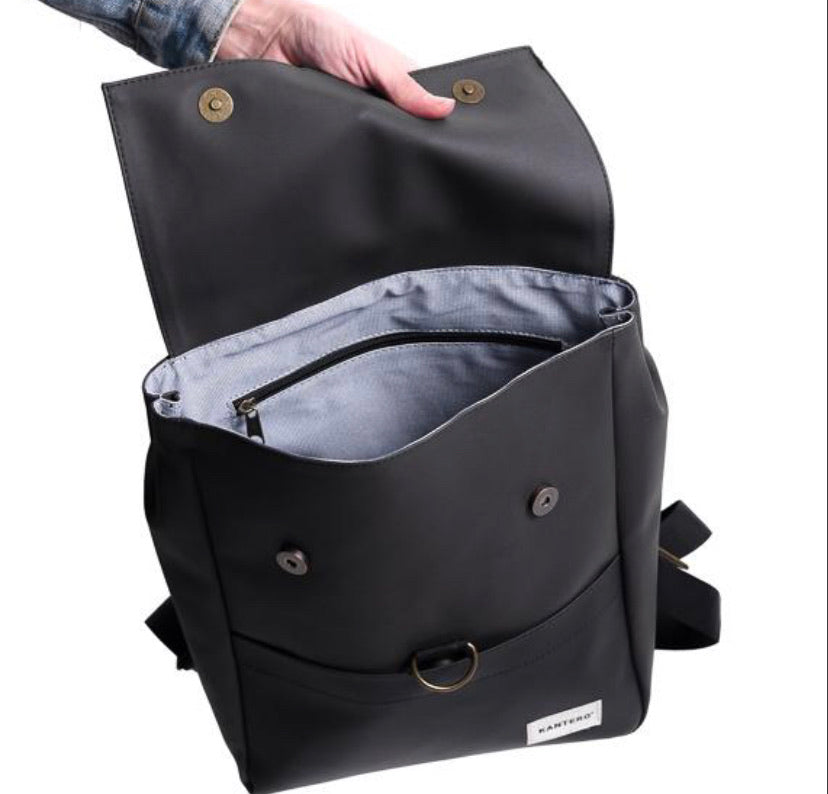 תיק גב אקספרט- תנין שחור ושחור